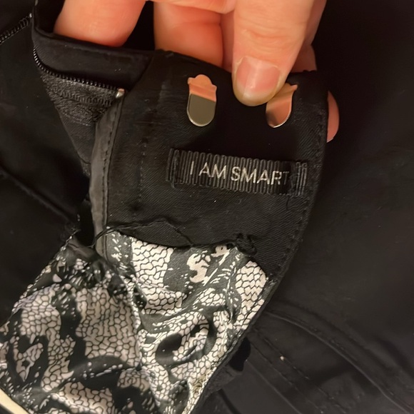 Maurice’s black skinny leg dress pant size 9/10 - Picture 5 of 9